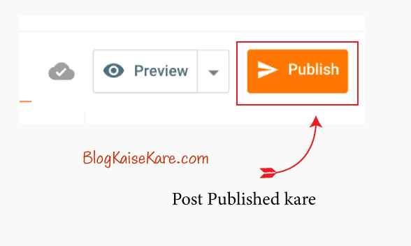 blog post published kare