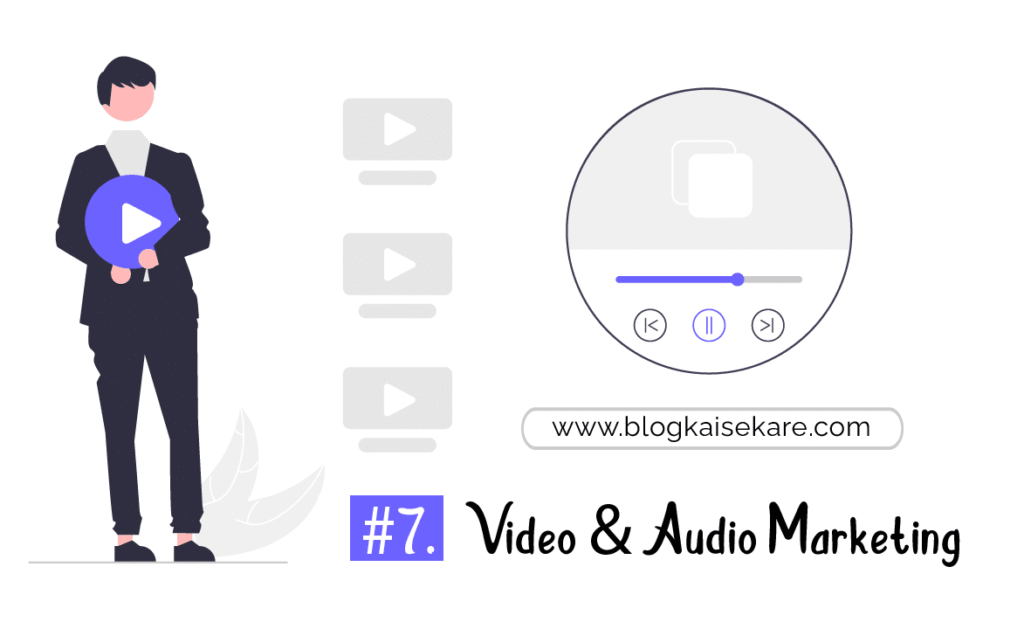 Video and audio marketing in hindi