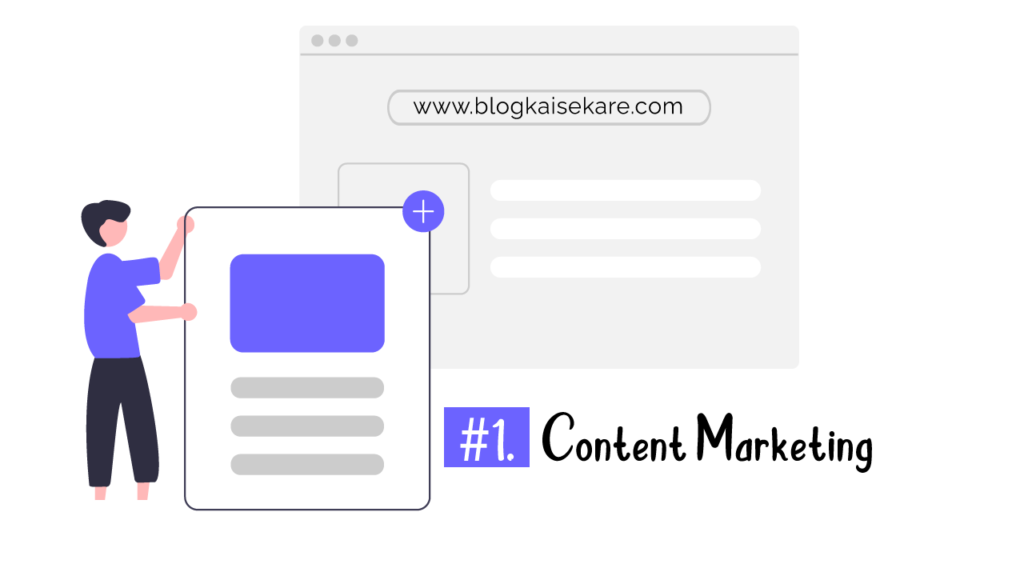 Content marketing (digital marketing ke prakar)